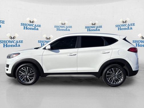 White Cream 2021 Hyundai TUCSON SEL