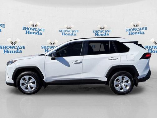 Super White 2019 Toyota RAV4 LE