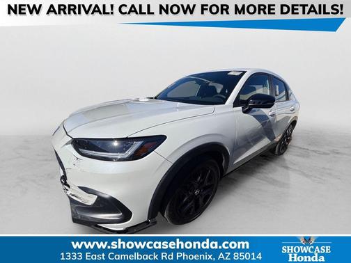 Platinum White Pearl 2024 Honda HR-V AWD Sport