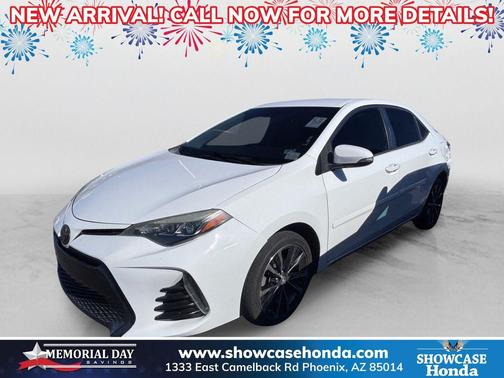 Super White 2018 Toyota Corolla SE