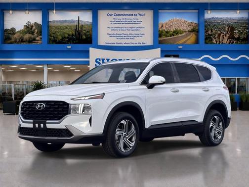 Serenity White Pearl 2023 Hyundai SANTA FE SEL 2.4