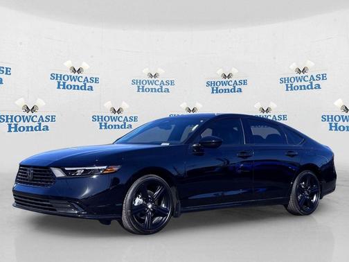 Crystal Black Pearl 2026 Honda Accord Hybrid Sport-L