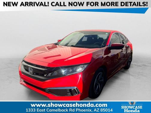 Rallye Red 2019 Honda Civic LX