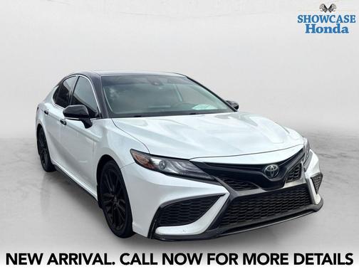 White 2022 Toyota Camry XSE