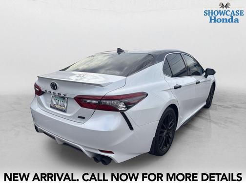 White 2022 Toyota Camry XSE