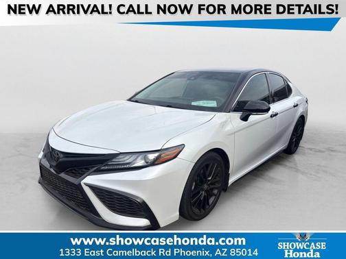 White 2022 Toyota Camry XSE