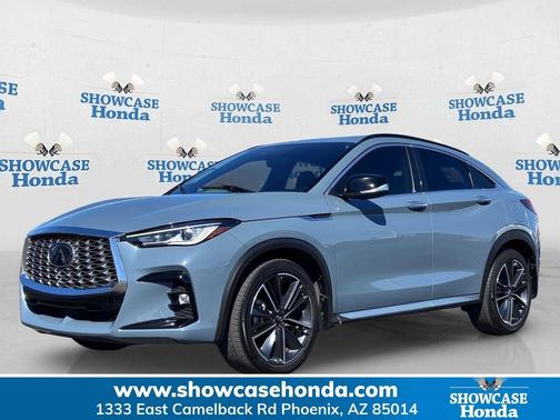 Slate Gray 2023 INFINITI QX55 LUXE