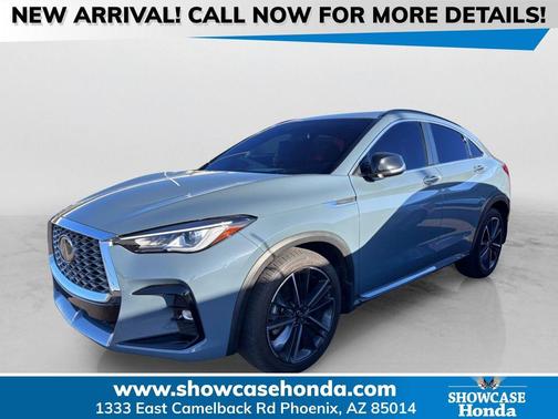 Slate Gray 2023 INFINITI QX55 LUXE