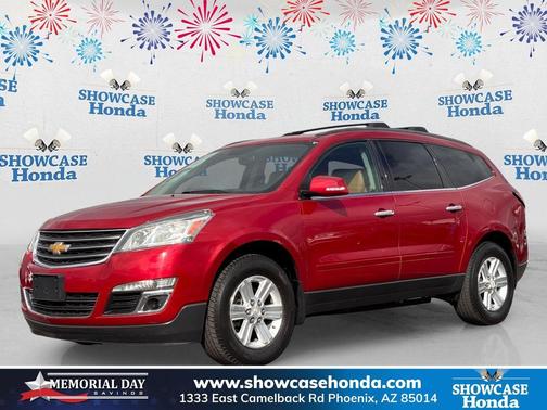 Crystal Red Tintcoat 2014 Chevrolet Traverse 2LT