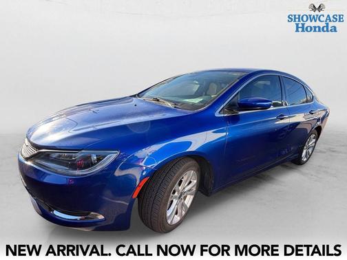 Vivid Blue Pearlcoat 2015 Chrysler 200 Limited