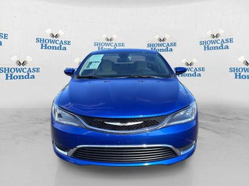 Vivid Blue Pearlcoat 2015 Chrysler 200 Limited