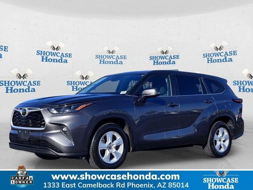 Magnetic Gray Metallic 2024 Toyota Highlander LE