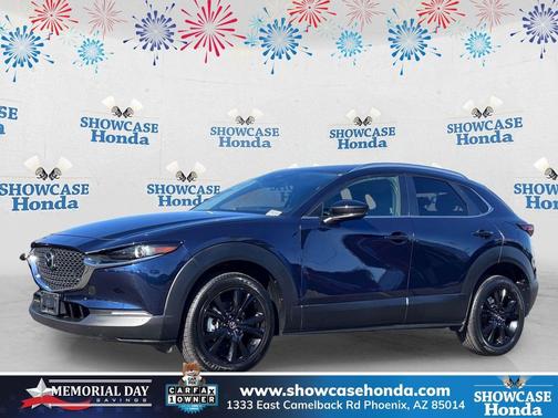 Deep Crystal Blue Mica 2024 Mazda CX-30 2.5 S Select Sport