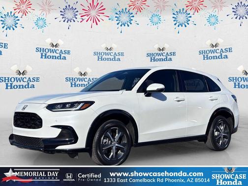 Platinum White Pearl 2024 Honda HR-V EX-L