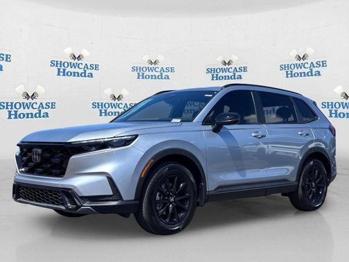 Solar Silver 2026 Honda CR-V Hybrid Sport-L AWD
