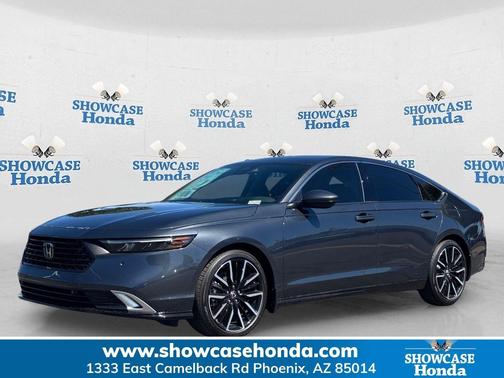 Meteorite Gray 2026 Honda Accord Hybrid Touring