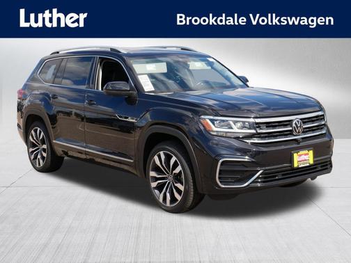 Deep Black Pearl 2023 Volkswagen Atlas 3.6L SEL Premium