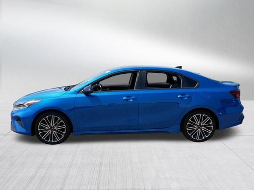Sporty Blue 2023 Kia Forte GT