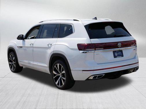 Opal White Pearl 2025 Volkswagen Atlas 2.0T SEL Premium R-Line 4MOTION