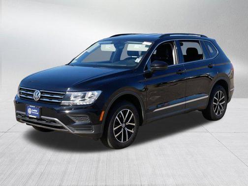 Black 2021 Volkswagen Tiguan 2.0T SE 4MOTION
