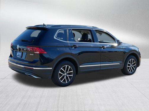 Black 2021 Volkswagen Tiguan 2.0T SE 4MOTION