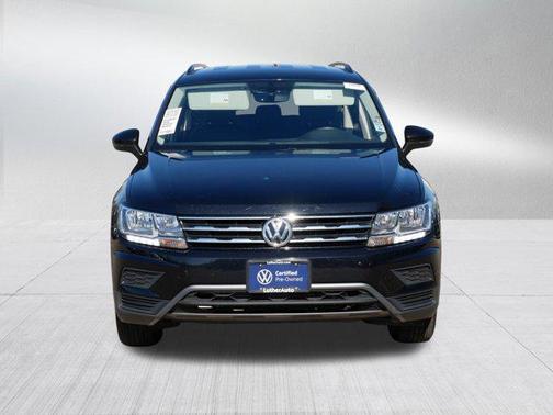 Black 2021 Volkswagen Tiguan 2.0T SE 4MOTION