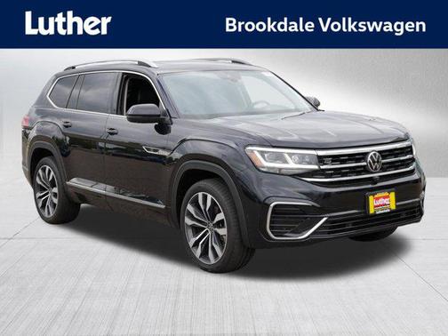 Deep Black Pearl 2022 Volkswagen Atlas 3.6L SEL Premium