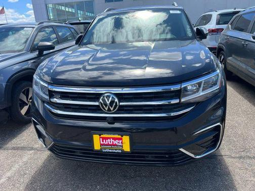 Deep Black Pearl 2022 Volkswagen Atlas 3.6L SEL Premium