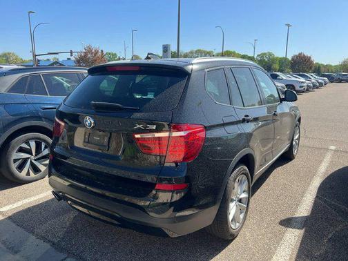 Jet Black 2016 BMW X3 xDrive28i