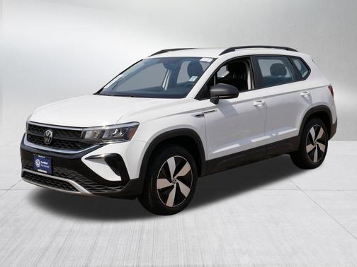 Pure White 2023 Volkswagen Taos 1.5T S