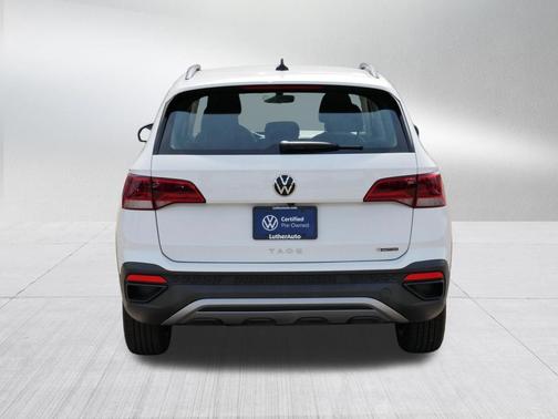 Pure White 2023 Volkswagen Taos 1.5T S