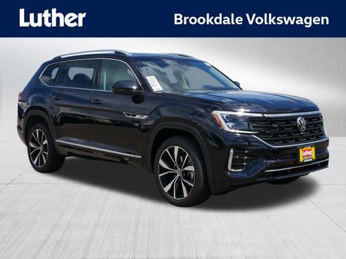 Deep Black Pearl 2026 Volkswagen Atlas 2.0T SEL Premium R-Line 4MOTION