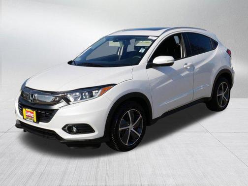 Platinum White Pearl 2022 Honda HR-V EX