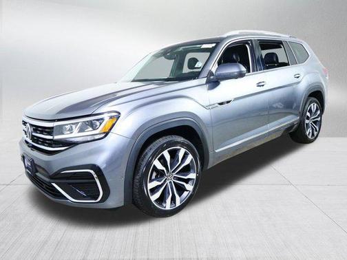 Platinum Gray Metallic 2021 Volkswagen Atlas 3.6L SEL Premium