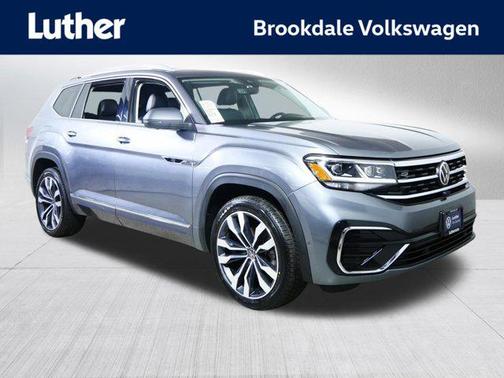 Platinum Gray Metallic 2021 Volkswagen Atlas 3.6L SEL Premium