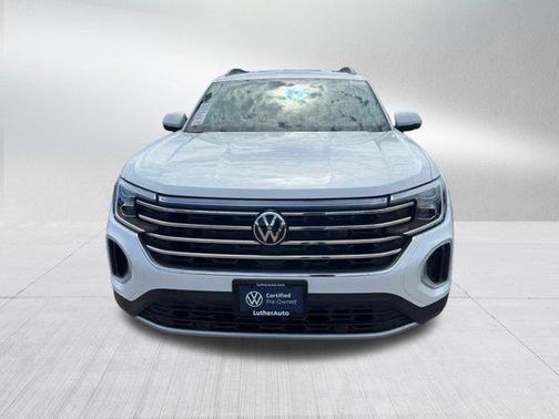 Opal White Pearl 2026 Volkswagen Atlas 2.0T SE w/Technology 4MOTION