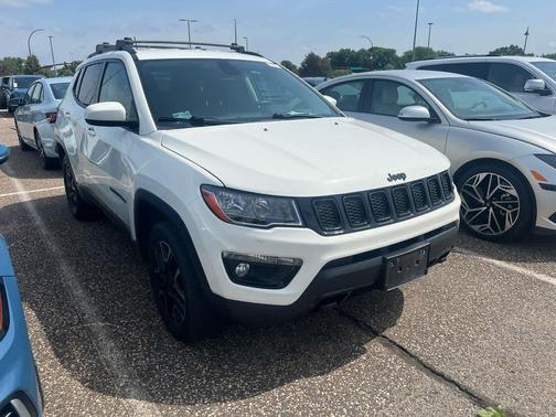 White Clearcoat 2019 Jeep Compass Upland Edition 4x4