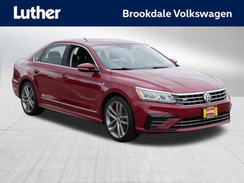 Fortana Red 2017 Volkswagen Passat 1.8T R-Line w/Comfort