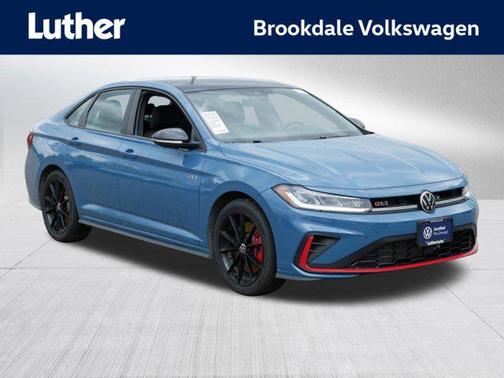 Monterey Blue Pearl w/Deep Black Roof 2025 Volkswagen Jetta GLI 2.0T Autobahn