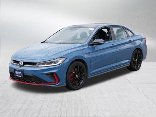 Monterey Blue Pearl w/Deep Black Roof 2025 Volkswagen Jetta GLI 2.0T Autobahn