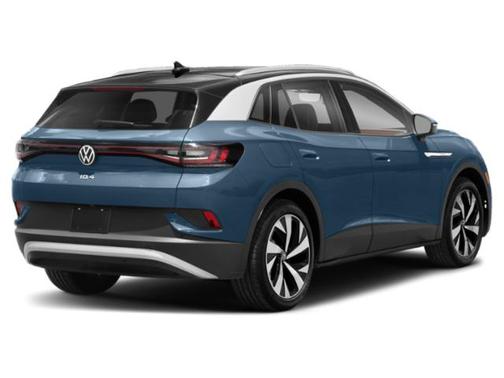 Dusk Blue Metallic/Black Roof 2021 Volkswagen ID.4 AWD Pro S