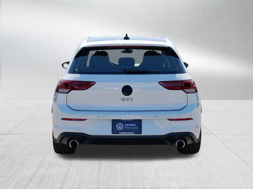 Opal White Pearl/Black Roof 2024 Volkswagen Golf GTI 1.4T TSI