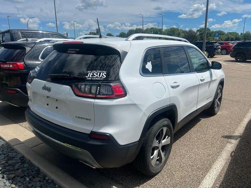 Bright White Clearcoat 2020 Jeep Cherokee Limited