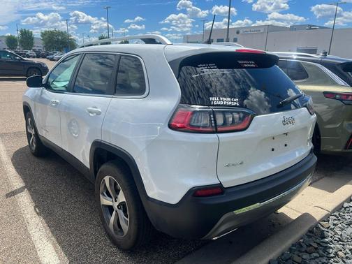 Bright White Clearcoat 2020 Jeep Cherokee Limited