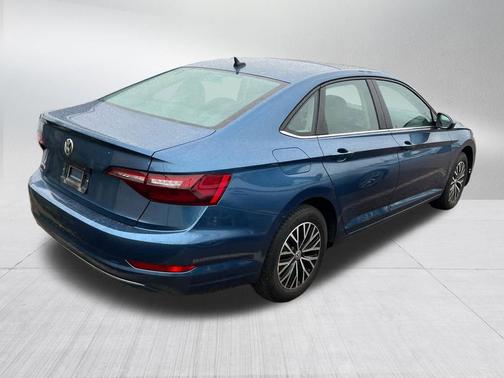 Silk Blue Metallic 2021 Volkswagen Jetta 1.4T SE
