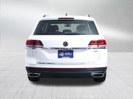 Pure White 2023 Volkswagen Atlas 2.0T SE w/Technology 4MOTION