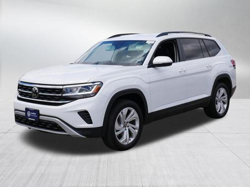 Pure White 2023 Volkswagen Atlas 3.6L SE w/Technology