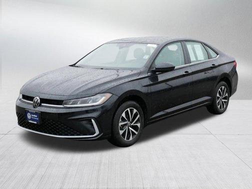 Deep Black Pearl 2025 Volkswagen Jetta 1.5T S
