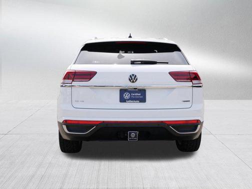 Pure White 2023 Volkswagen Atlas Cross Sport 3.6L V6 SE w/Technology