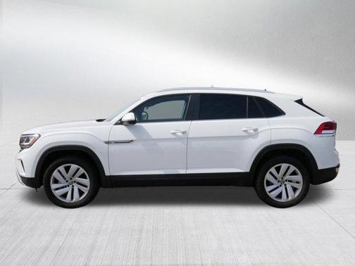 Pure White 2023 Volkswagen Atlas Cross Sport 3.6L V6 SE w/Technology